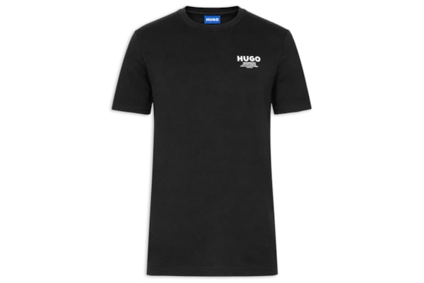 Camiseta Masculina Manga Curta Gola Careca - Preto