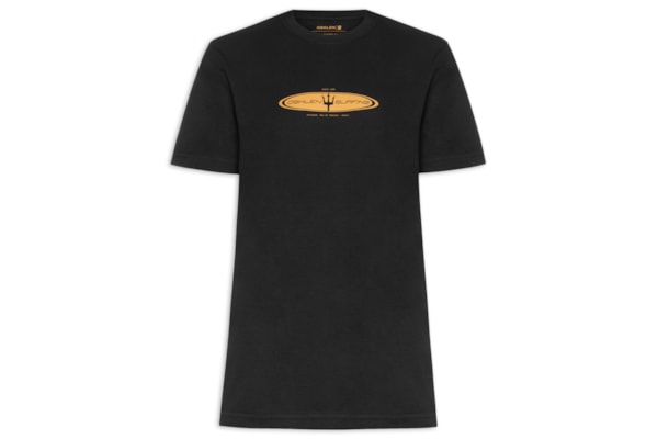 Camiseta Masculina Manga Curta Gola Careca Realm Over - Preto
