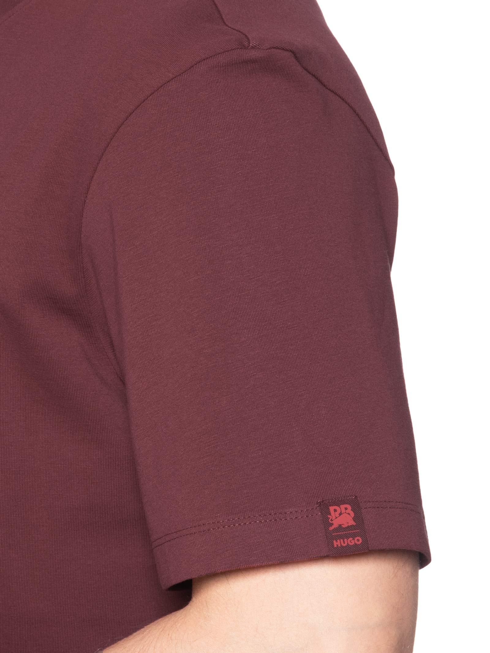Camiseta Masculina Manga Curta Gola Careca Redbull Dartox  Vermelho Hugo
