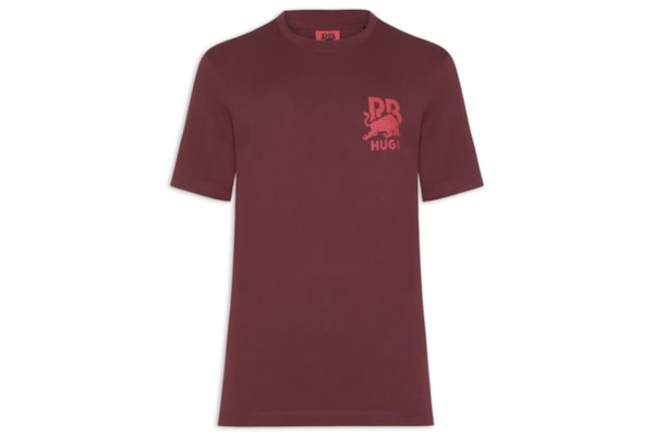 Camiseta Masculina Manga Curta Gola Careca Redbull Dartox  - Vermelho