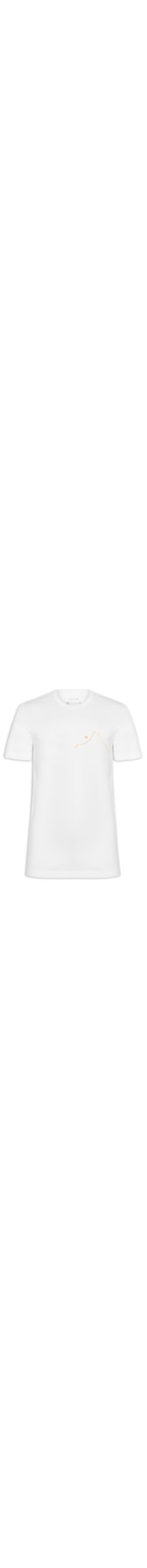 Camiseta Masculina Manga Curta Gola Careca Slim Stone Srfng Scribble - Branco