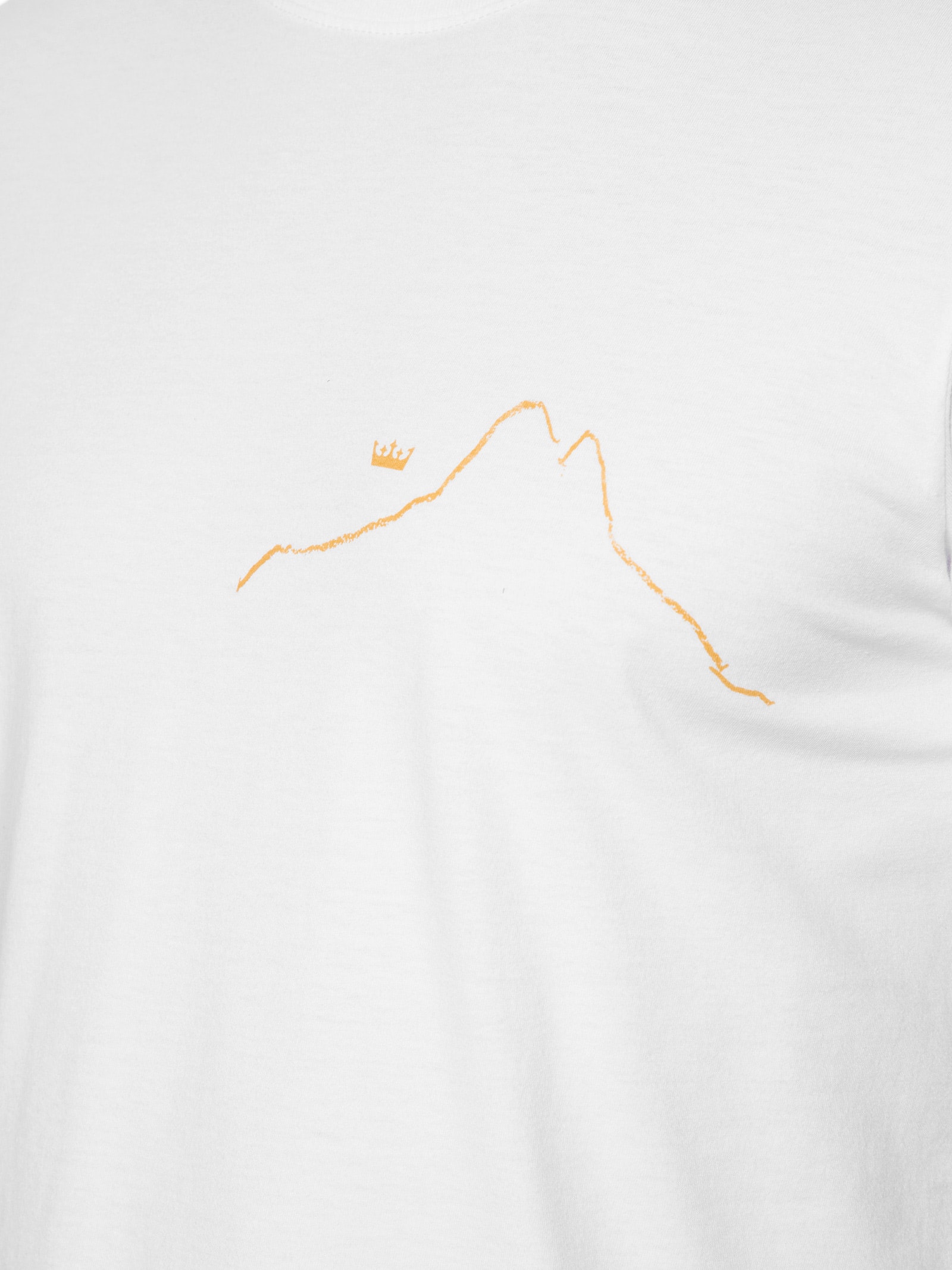 Camiseta Masculina Manga Curta Gola Careca Slim Stone Srfng Scribble Branco Osklen