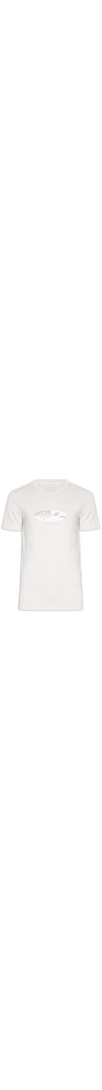 Camiseta Masculina Manga Curta Gola Careca Stone Cristal Onda Snow - Cinza