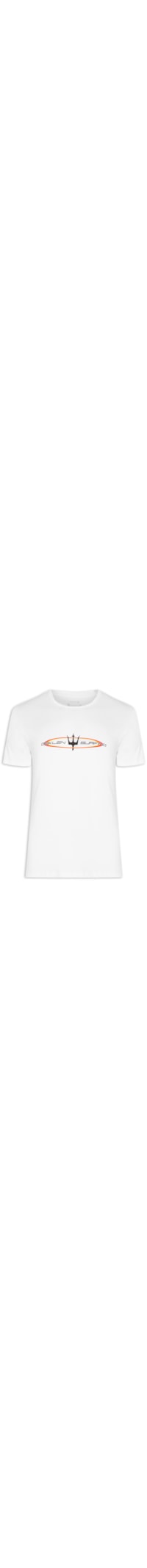 Camiseta Masculina Manga Curta Gola Careca Stone Retro Future - Branco
