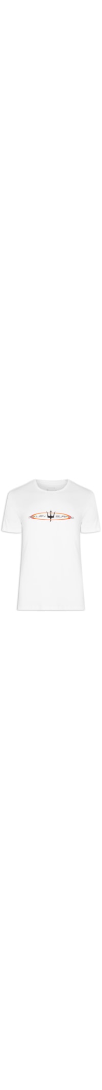 Camiseta Masculina Manga Curta Gola Careca Stone Retro Future - Branco