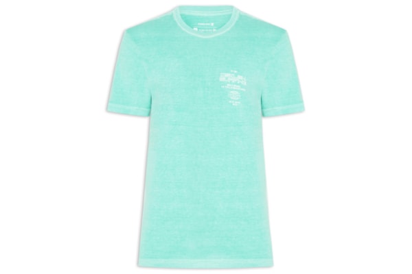 Camiseta Masculina Manga Curta Gola Careca Stone Surfing Tag - Azul