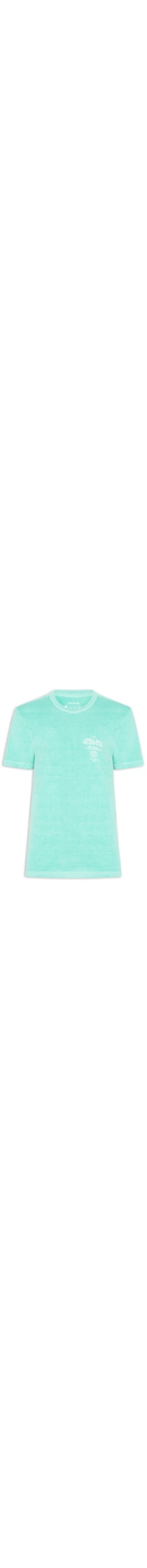 Camiseta Masculina Manga Curta Gola Careca Stone Surfing Tag - Azul