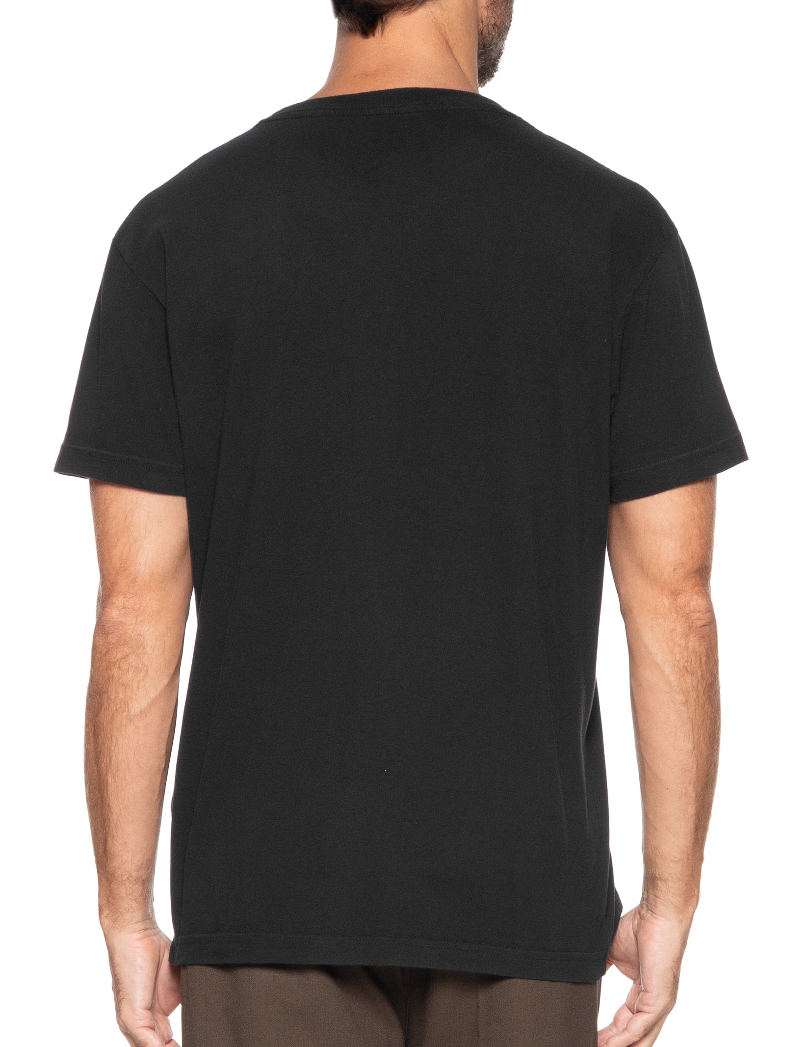 Camiseta Masculina Manga Curta Gola Careca Vintage Brazilian Kitesurfing Preto Osklen