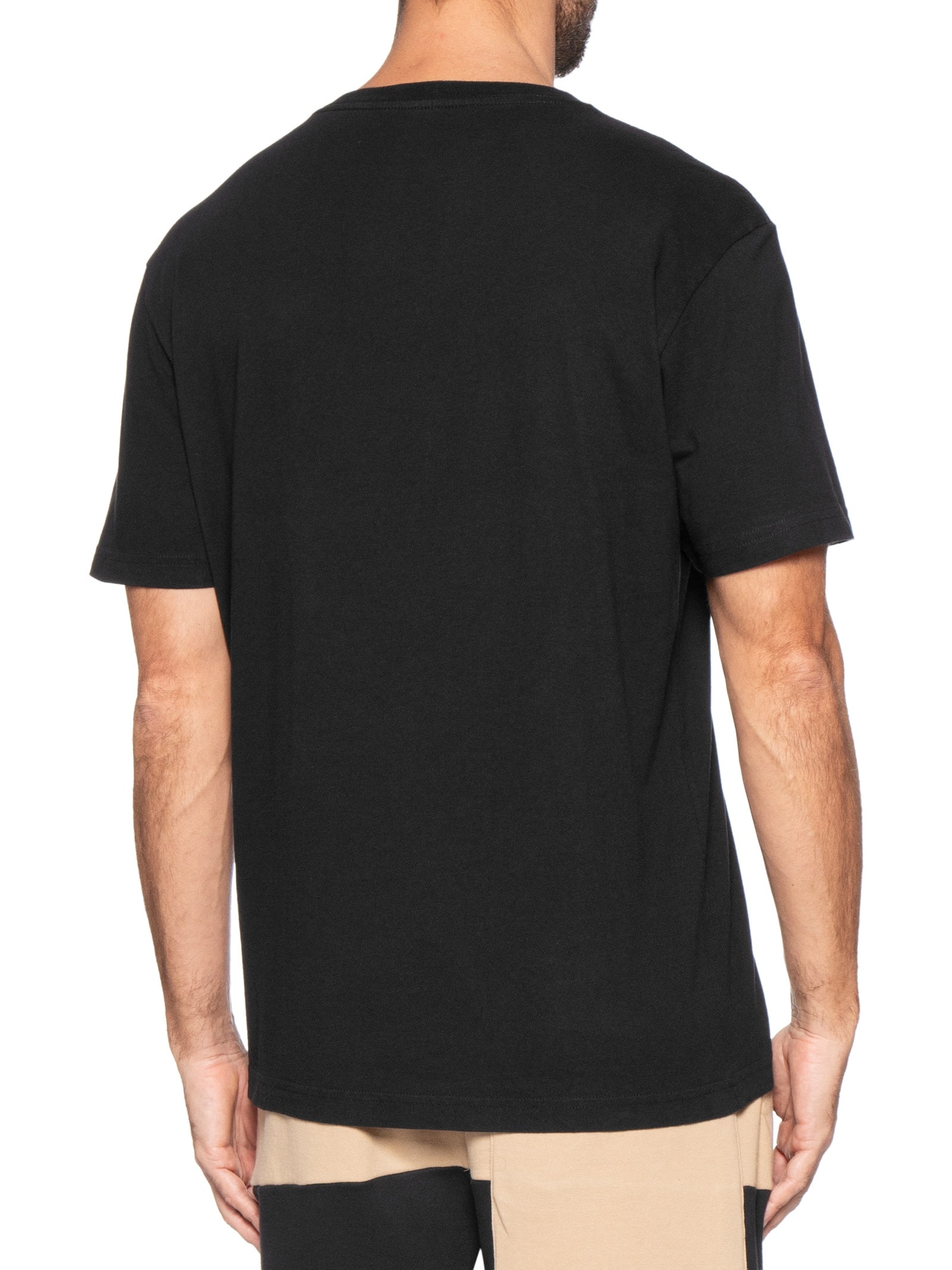 Camiseta Masculina Manga Curta Gola Careca Vintage E-Brigade News Preto Osklen