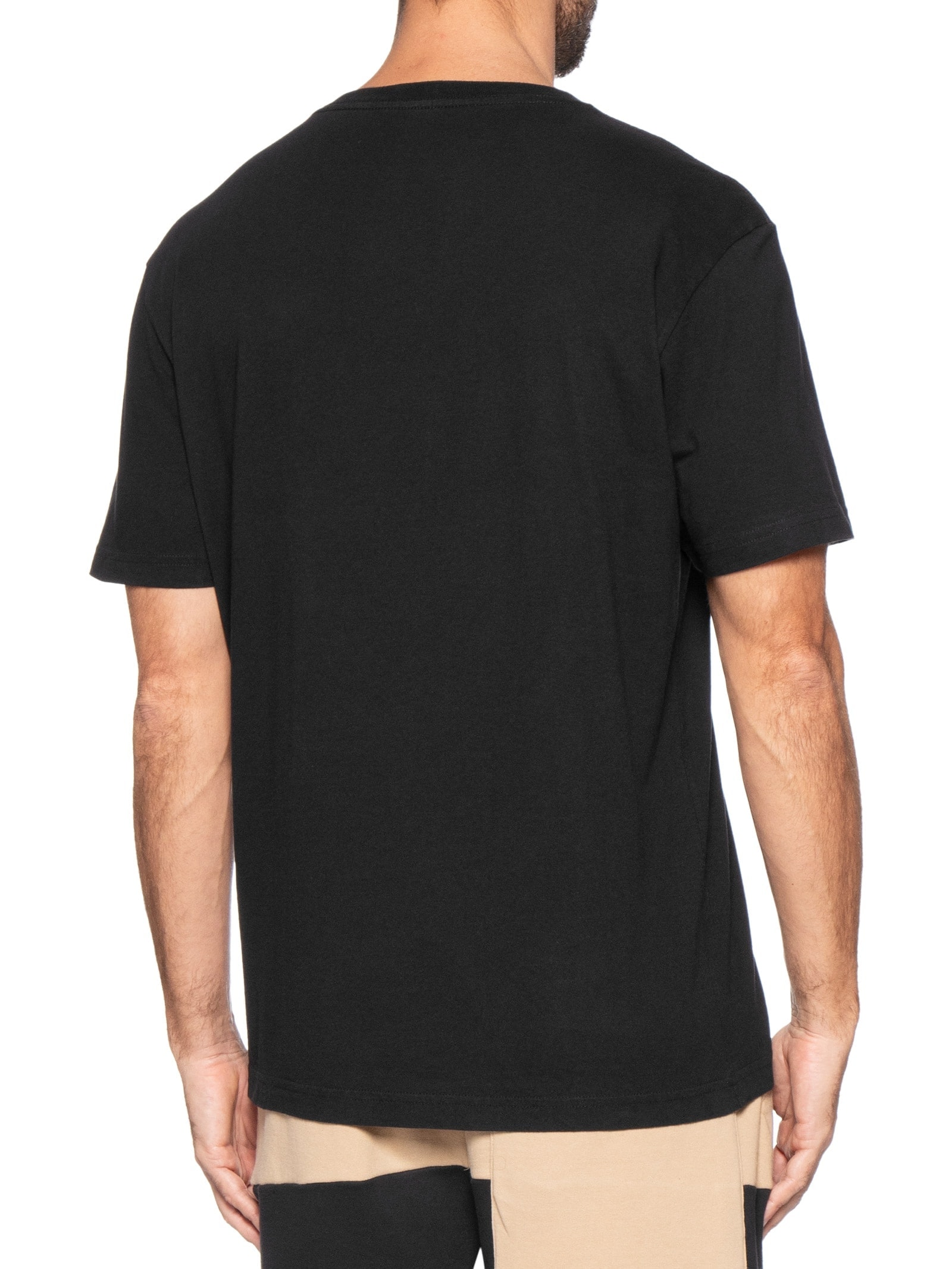 Camiseta Masculina Manga Curta Gola Careca Vintage E-Brigade News Preto Osklen