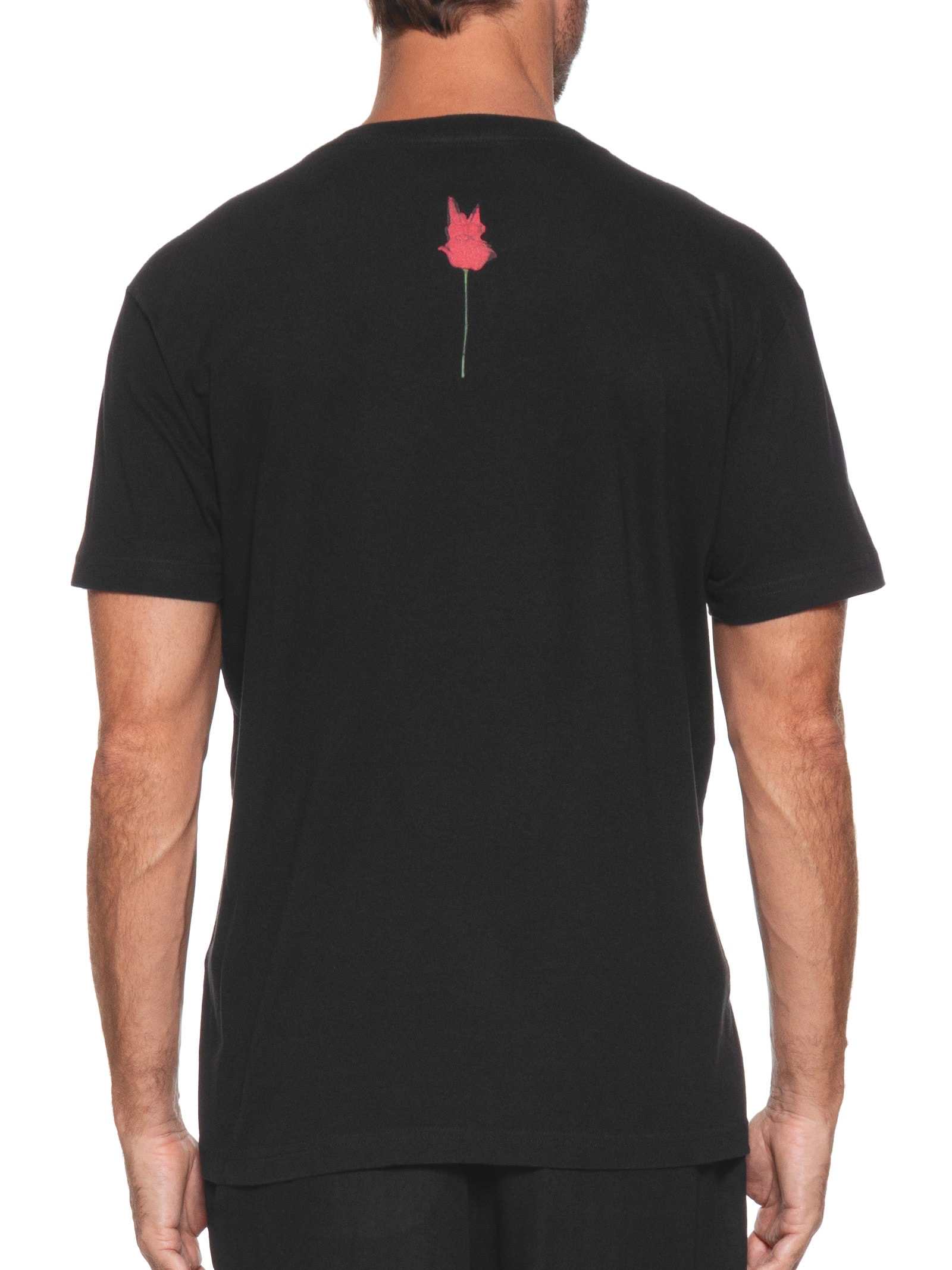 Camiseta Masculina Manga Curta Gola Careca Vintage SK82 Preto Osklen