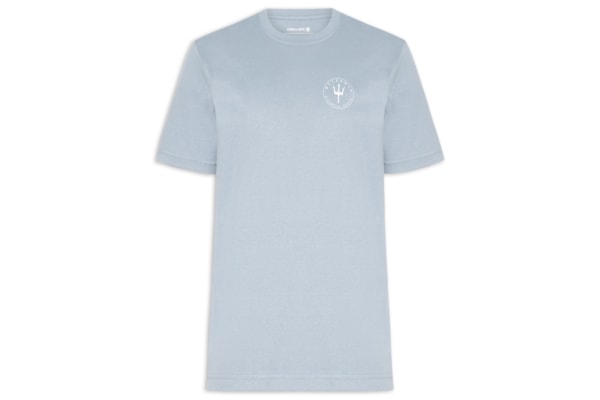 Camiseta Masculina Manga Curta Gola Careca Waterman Over - Azul