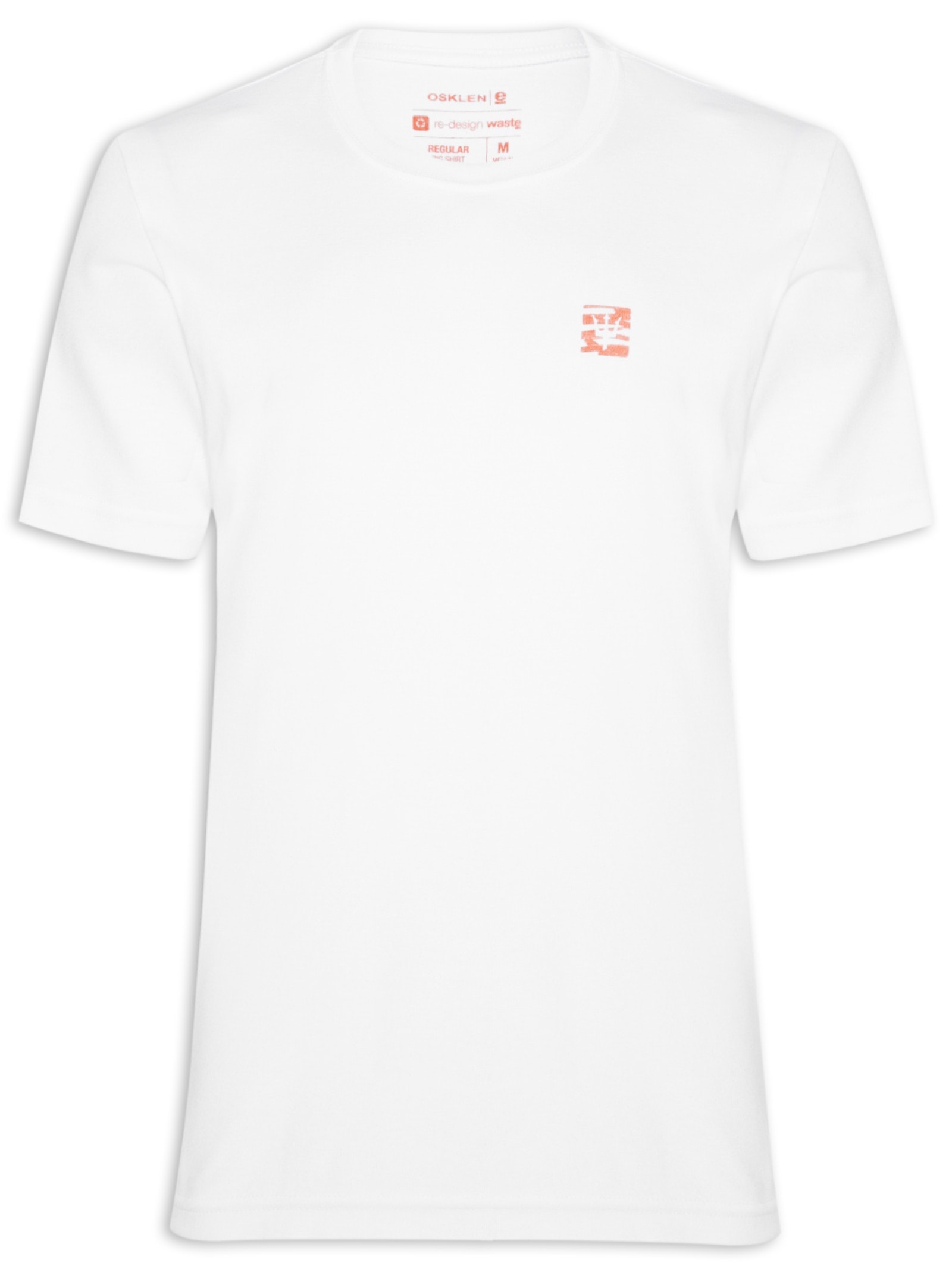 Camiseta Masculina Manga Curta Gola Careca Winter Memories Branco Osklen