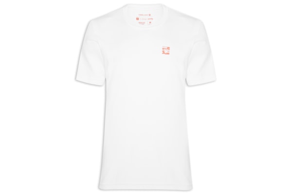 Camiseta Masculina Manga Curta Gola Careca Winter Memories - Branco