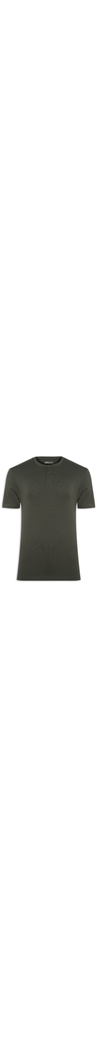 Camiseta Masculina Manga Curta Gola Padre Performing - Cinza