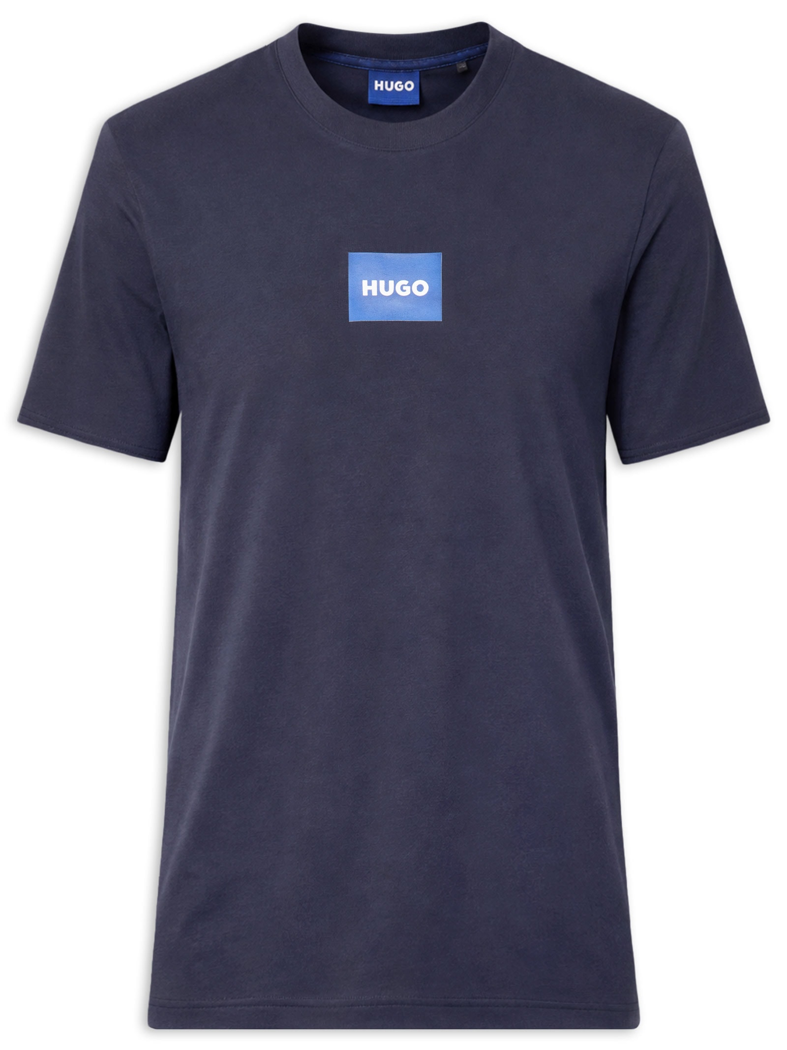 Camiseta Masculina Manga Curta Goloa Careca Nayonix Azul Hugo