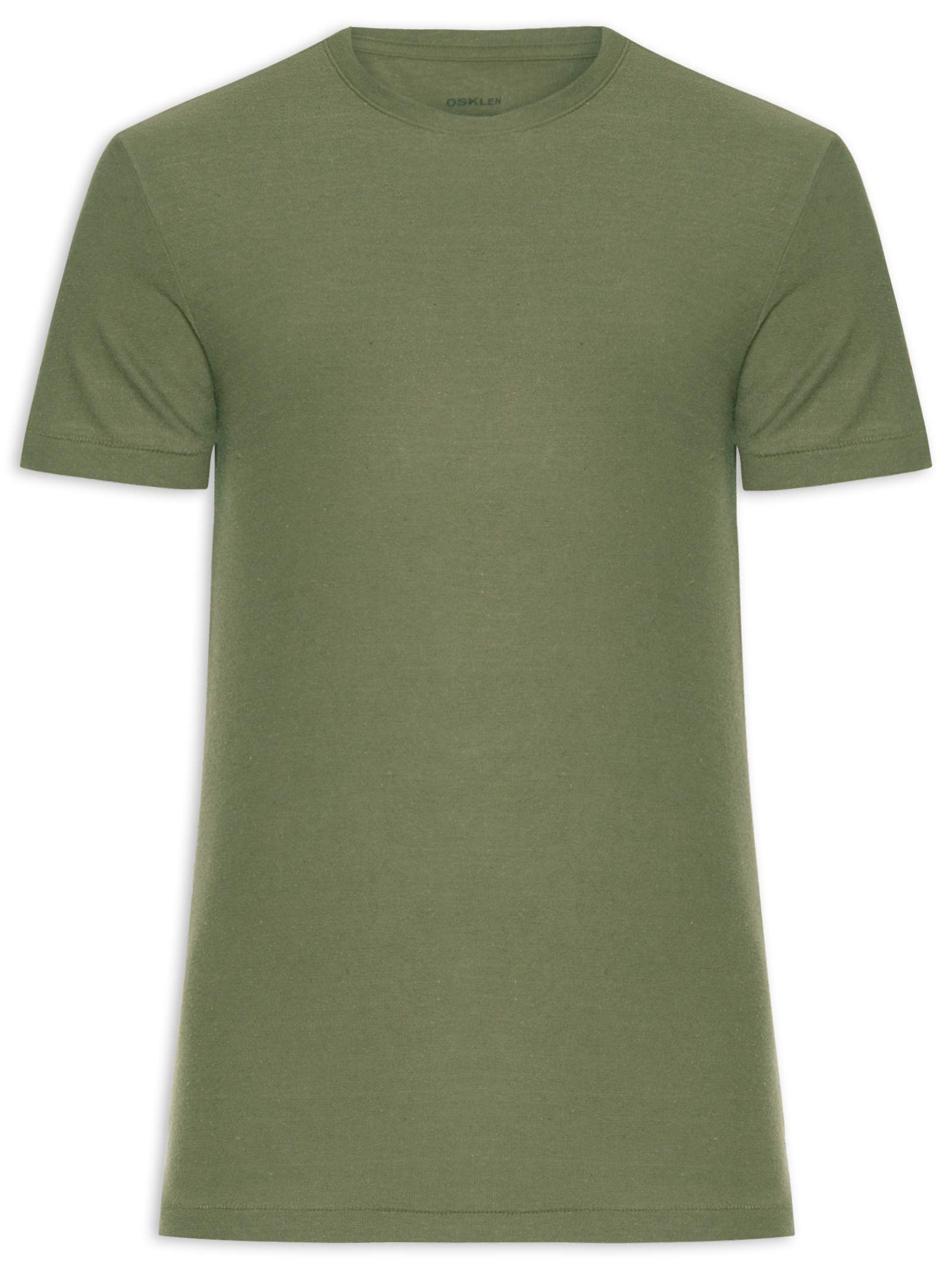 Camiseta Masculina Manga Curta Green Edition Juta Verde Osklen