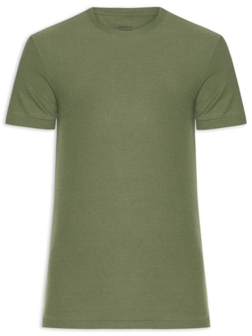 Camiseta Masculina Manga Curta Green Edition Juta – Verde
