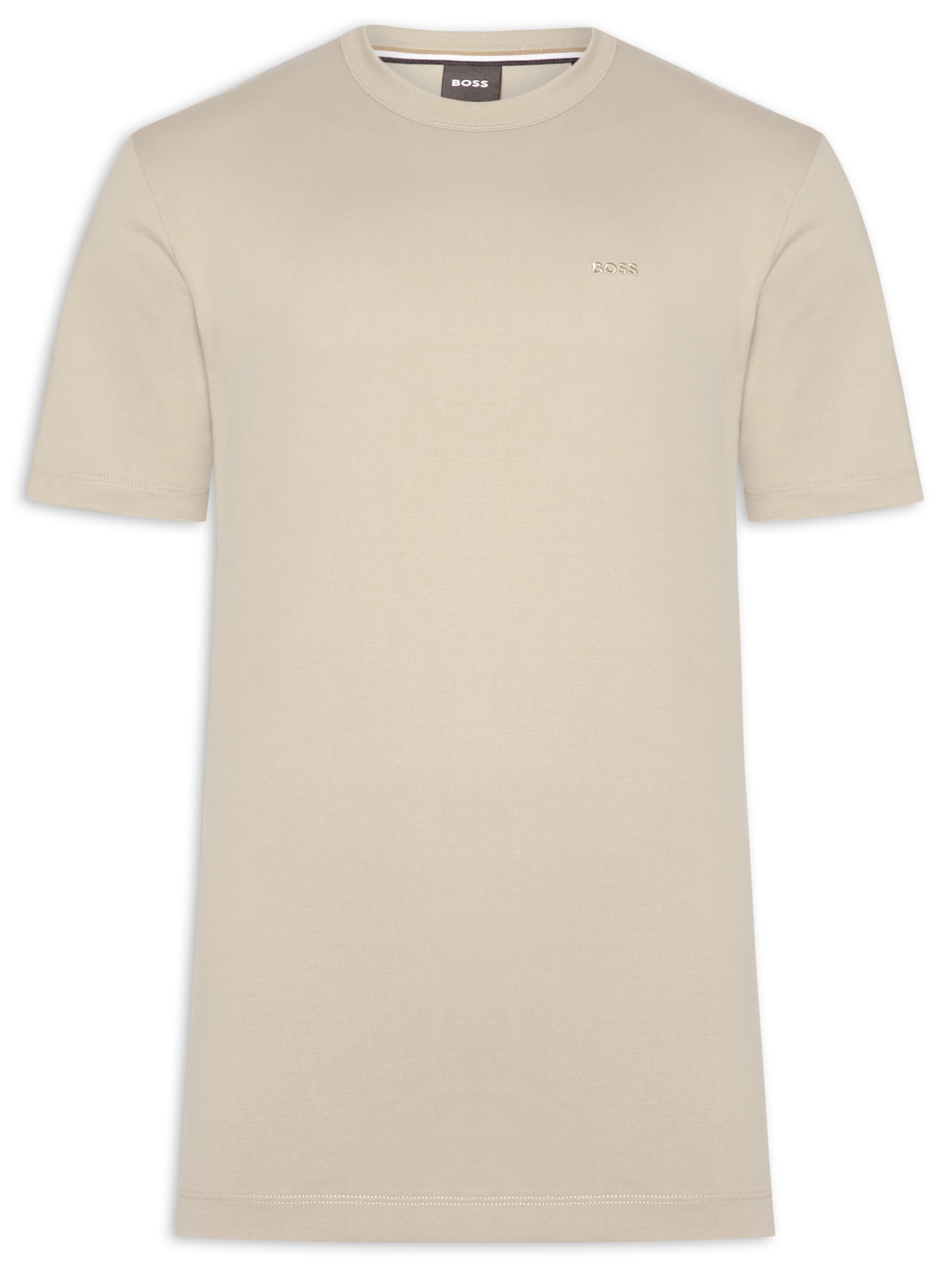 Camiseta Masculina Manga Curta H-Taut 15 Bege Boss