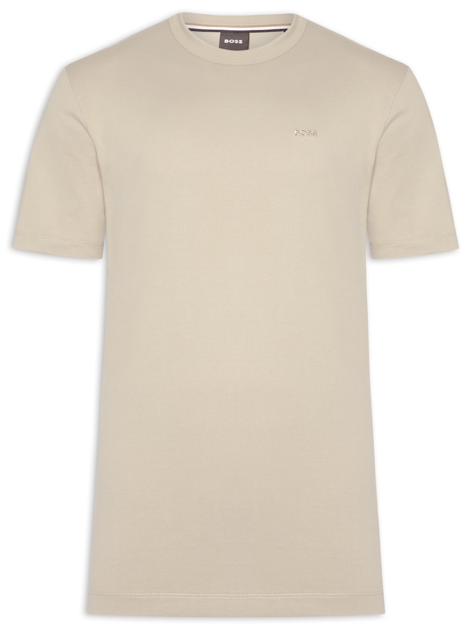 Camiseta Masculina Manga Curta H-Taut 15 Bege Boss