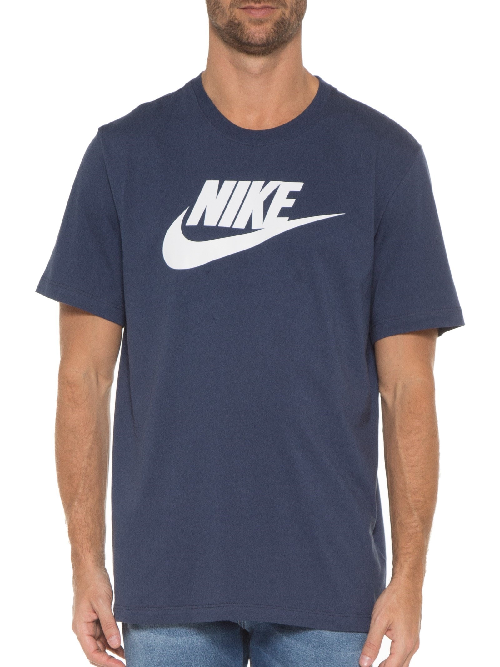 Nike - Camiseta Masculina Manga Curta Icon Future - Azul