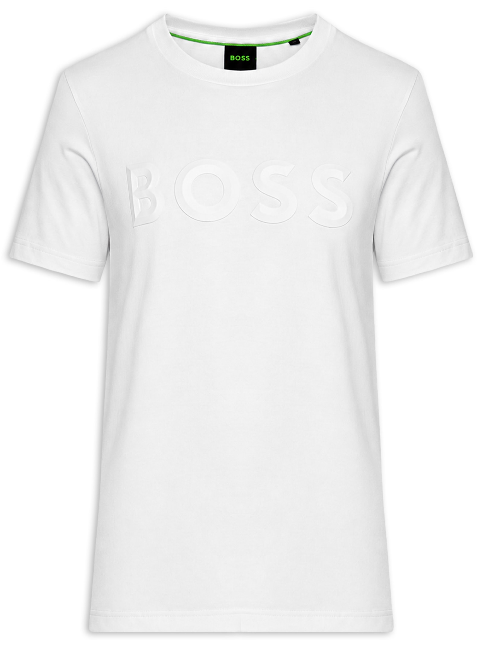 Camiseta Masculina Manga Curta Iconic Zone – Branco Boss