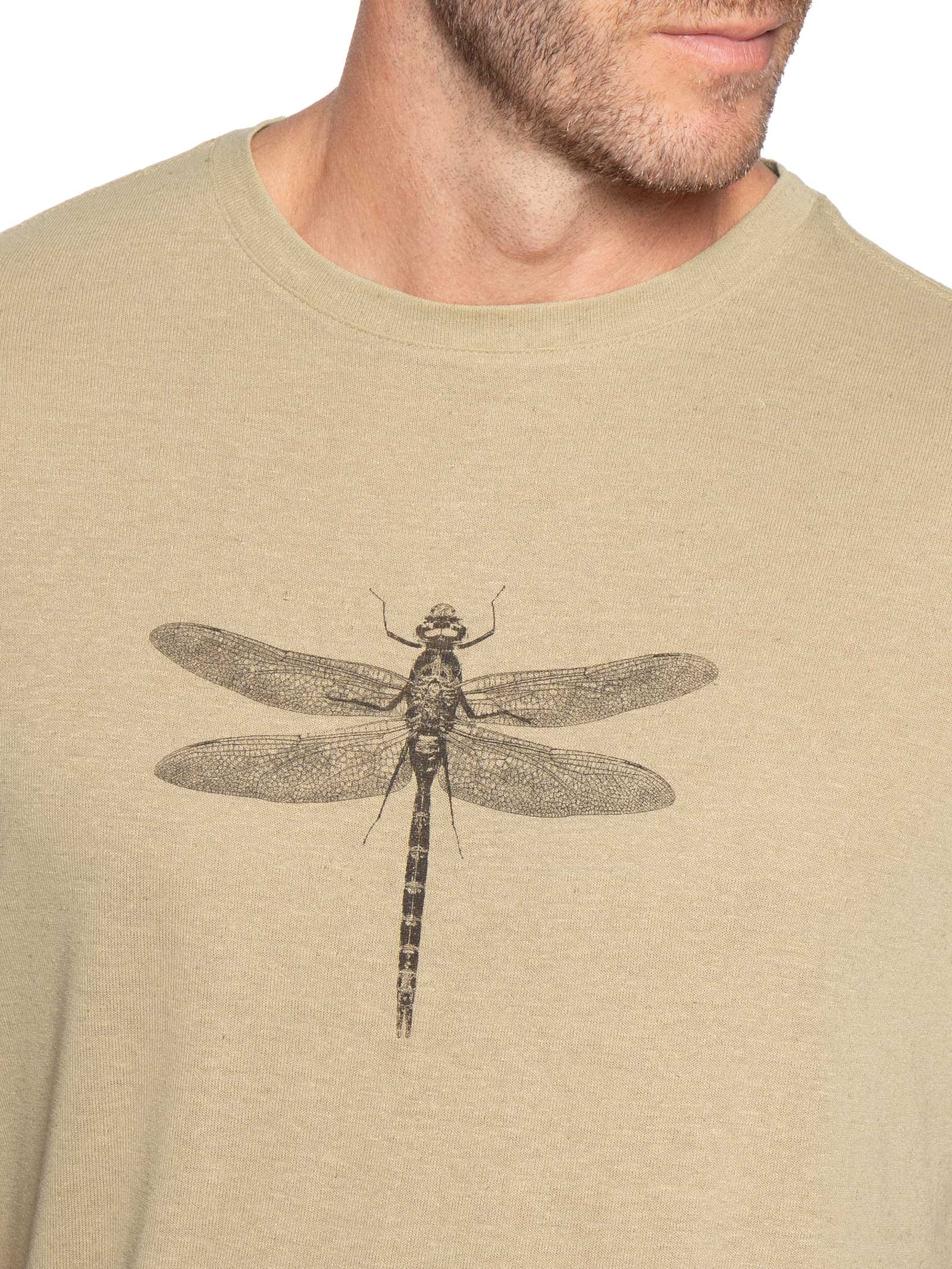 Camiseta Masculina Manga Curta Light Lin – Bege Osklen