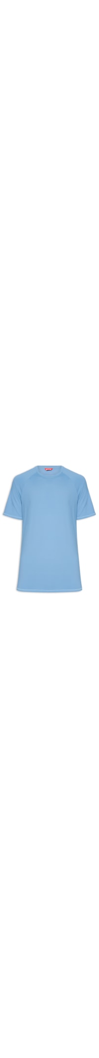 Camiseta Masculina Manga Curta Lisa - Azul