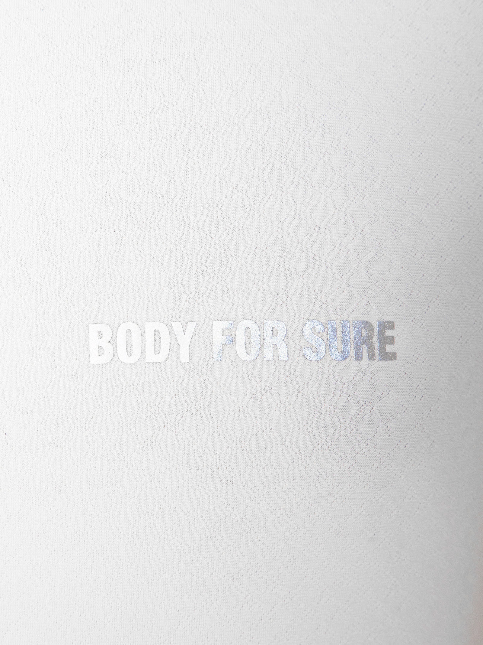 Camiseta Masculina Manga Curta Lisa Branco Body For Sure