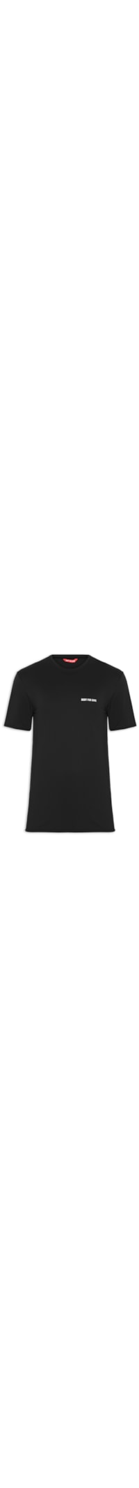 Camiseta Masculina Manga Curta Lisa - Preto