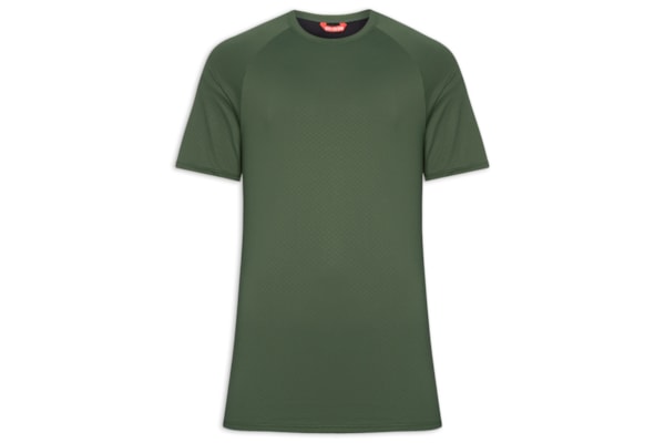 Camiseta Masculina Manga Curta Lisa - Preto