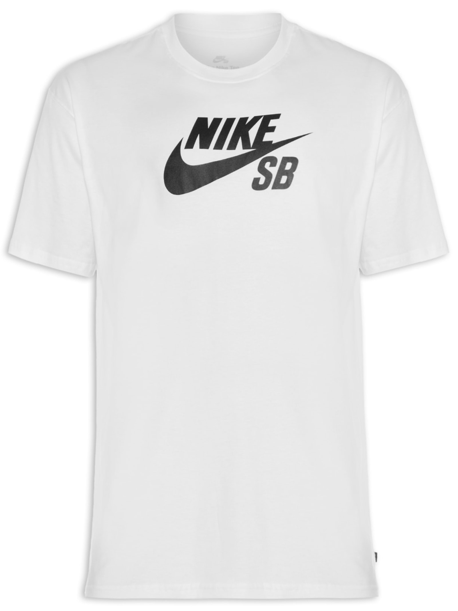Camiseta Masculina Manga Curta Logo Branco Nike