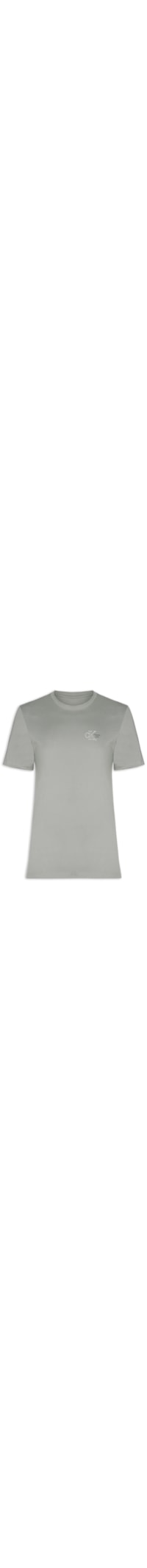 Camiseta Masculina Manga Curta Logo Naturals Peito - Cinza