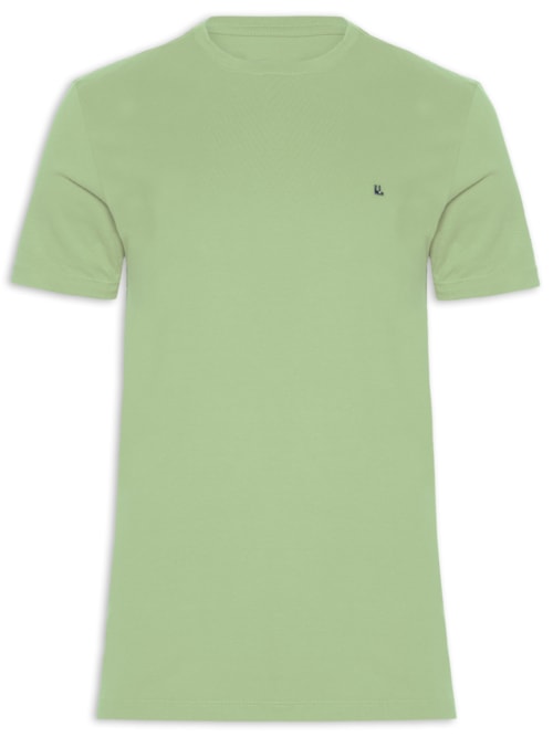 Camiseta Masculina Manga Curta Logo – Verde