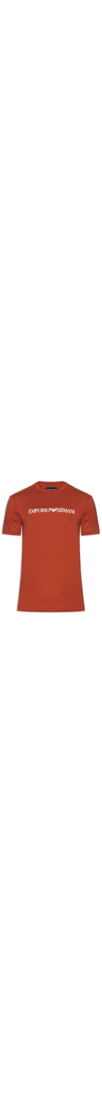 Camiseta Masculina Manga Curta Logo - Vermelho