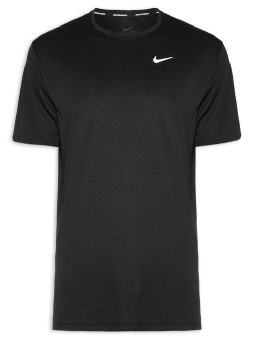 Camiseta Masculina Manga Curta M Df Uv Miler Ss - Preto