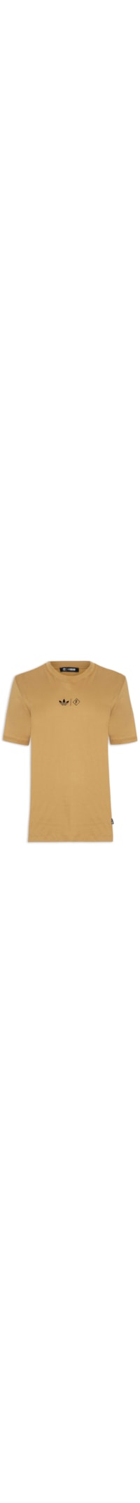 Camiseta Masculina Manga Curta - Marrom