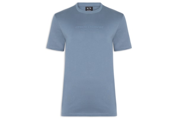 Camiseta Masculina Manga Curta Milano New York - Azul