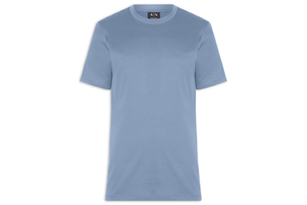 Camiseta Masculina Manga Curta Mini Milano - Azul