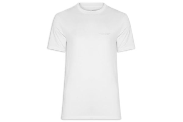 Camiseta Masculina Manga Curta Mini Milano - Branco