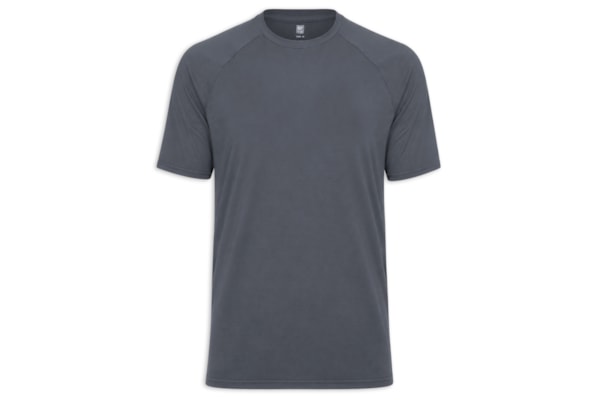 Camiseta Masculina Manga Curta Move - Cinza