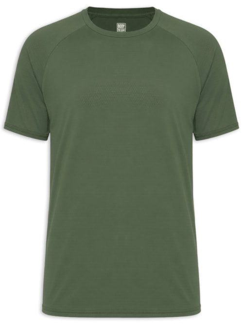 Camiseta Masculina Manga Curta Move – Verde Militar