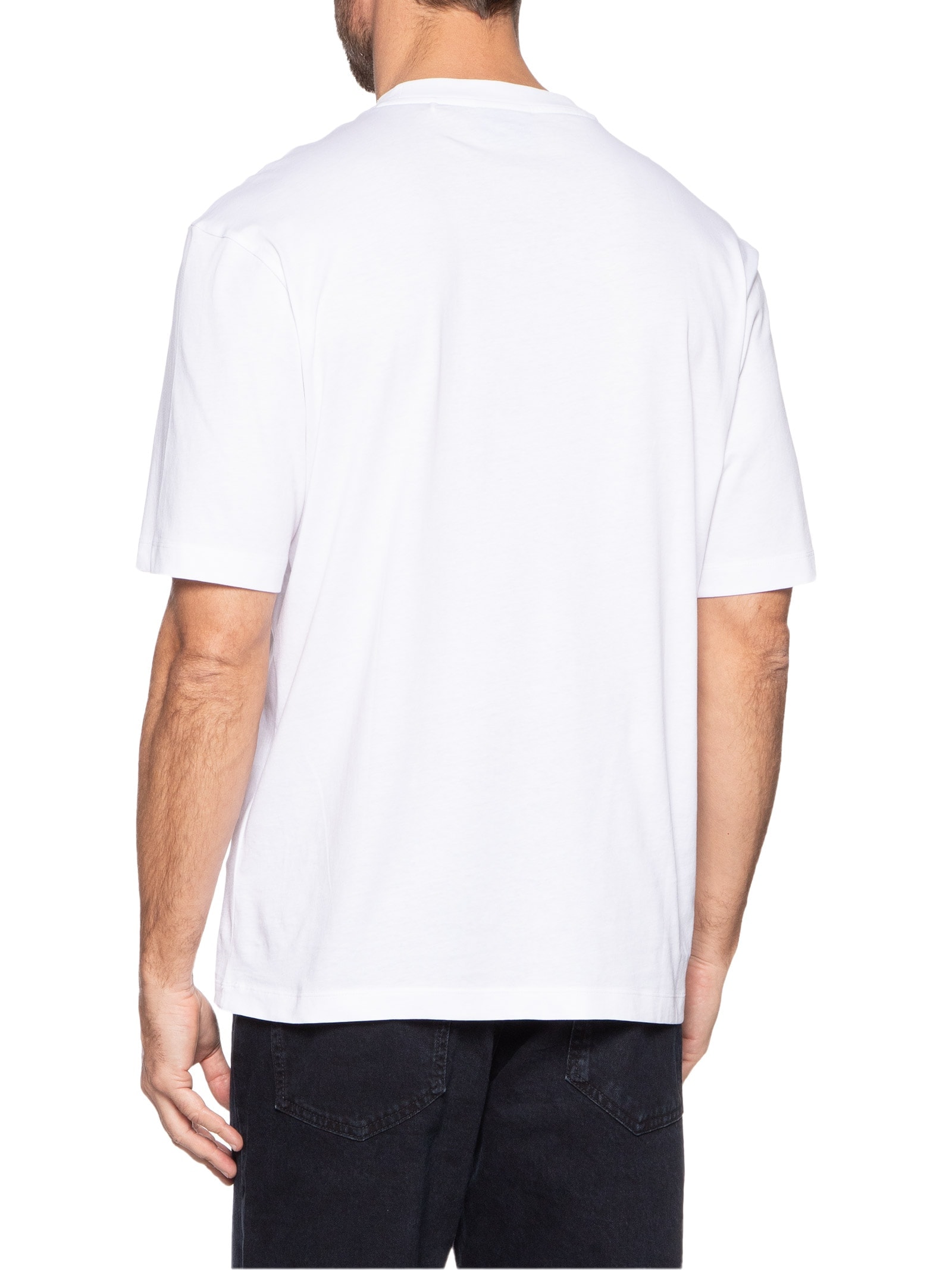 Camiseta Masculina Manga Curta Nalax Branco  Hugo
