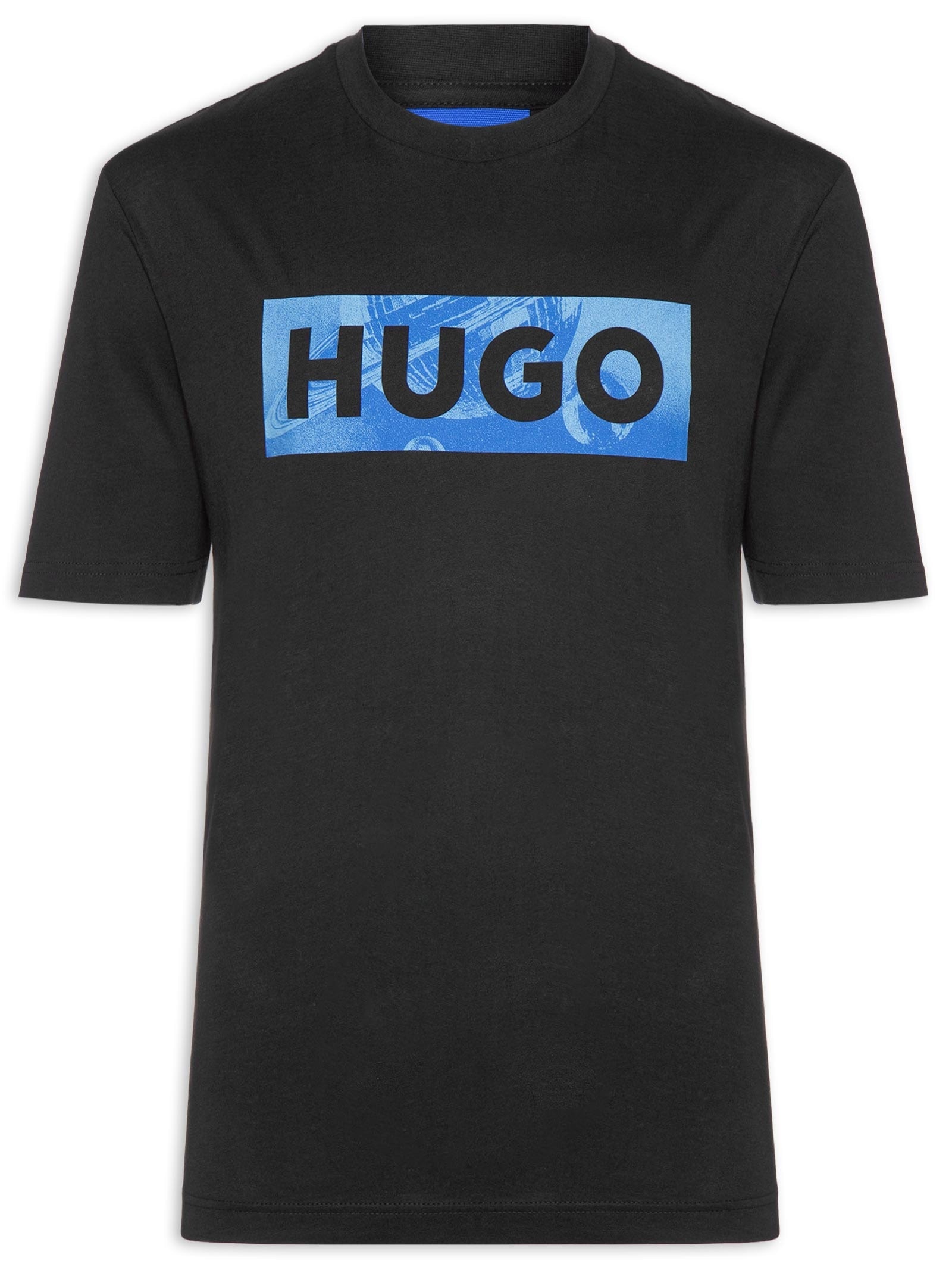 Camiseta Masculina Manga Curta Nalien Preto Hugo