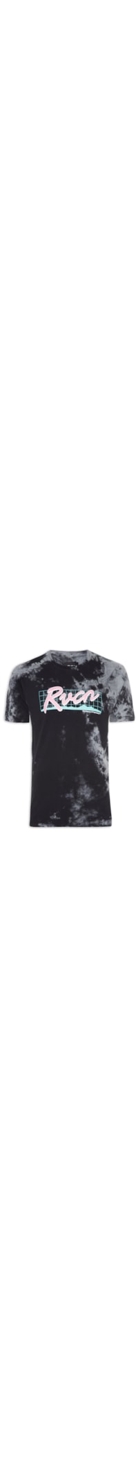 Camiseta Masculina Manga Curta Neon Highway - Preto