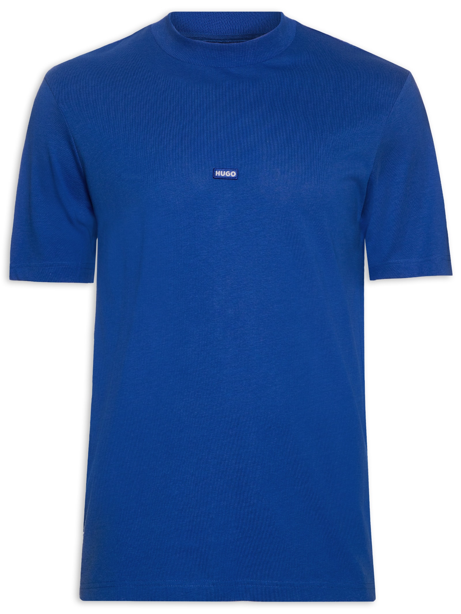 Camiseta Masculina Manga Curta Nieros Azul Hugo