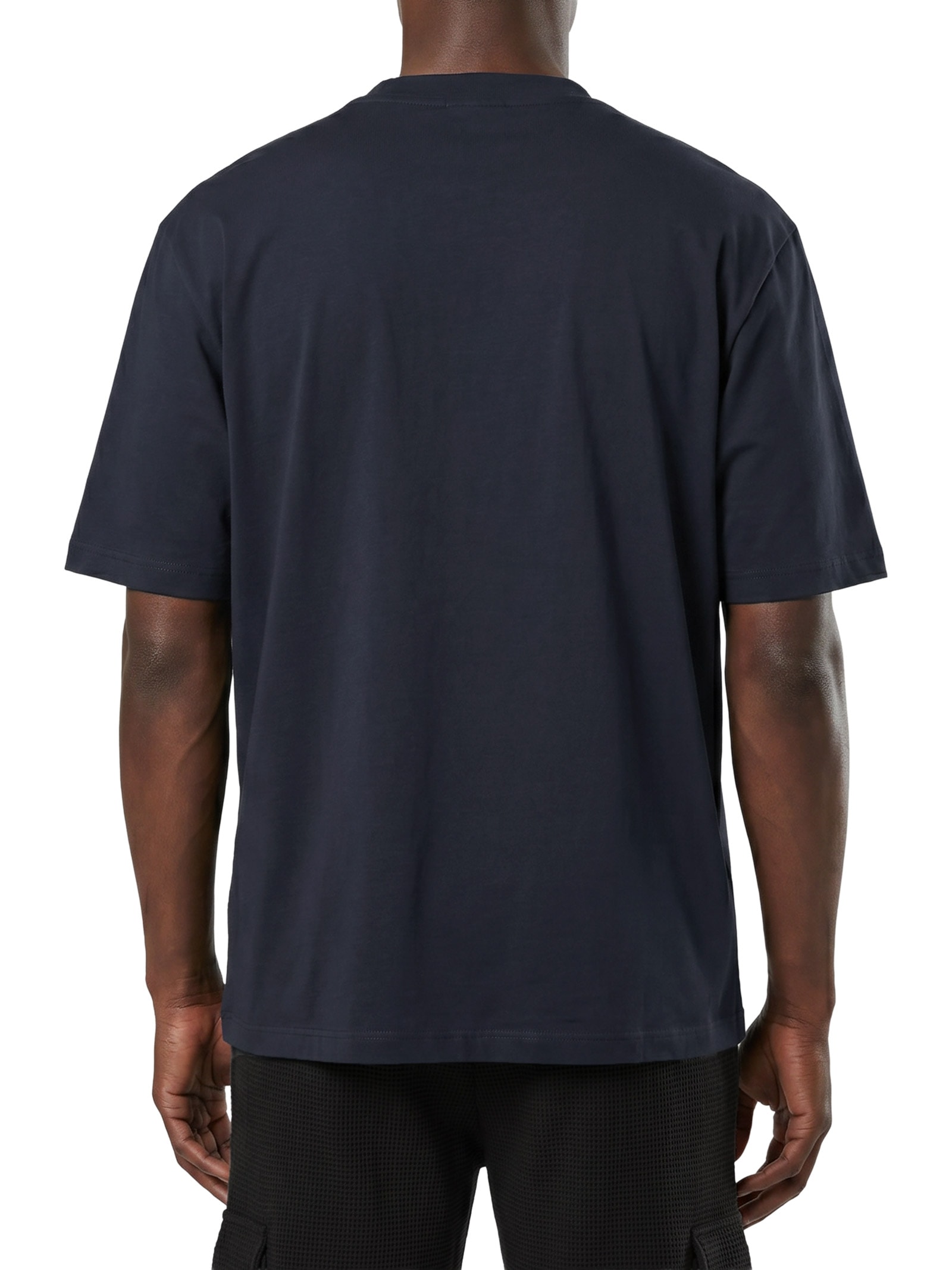 Camiseta Masculina Manga Curta Nieros Azul Hugo