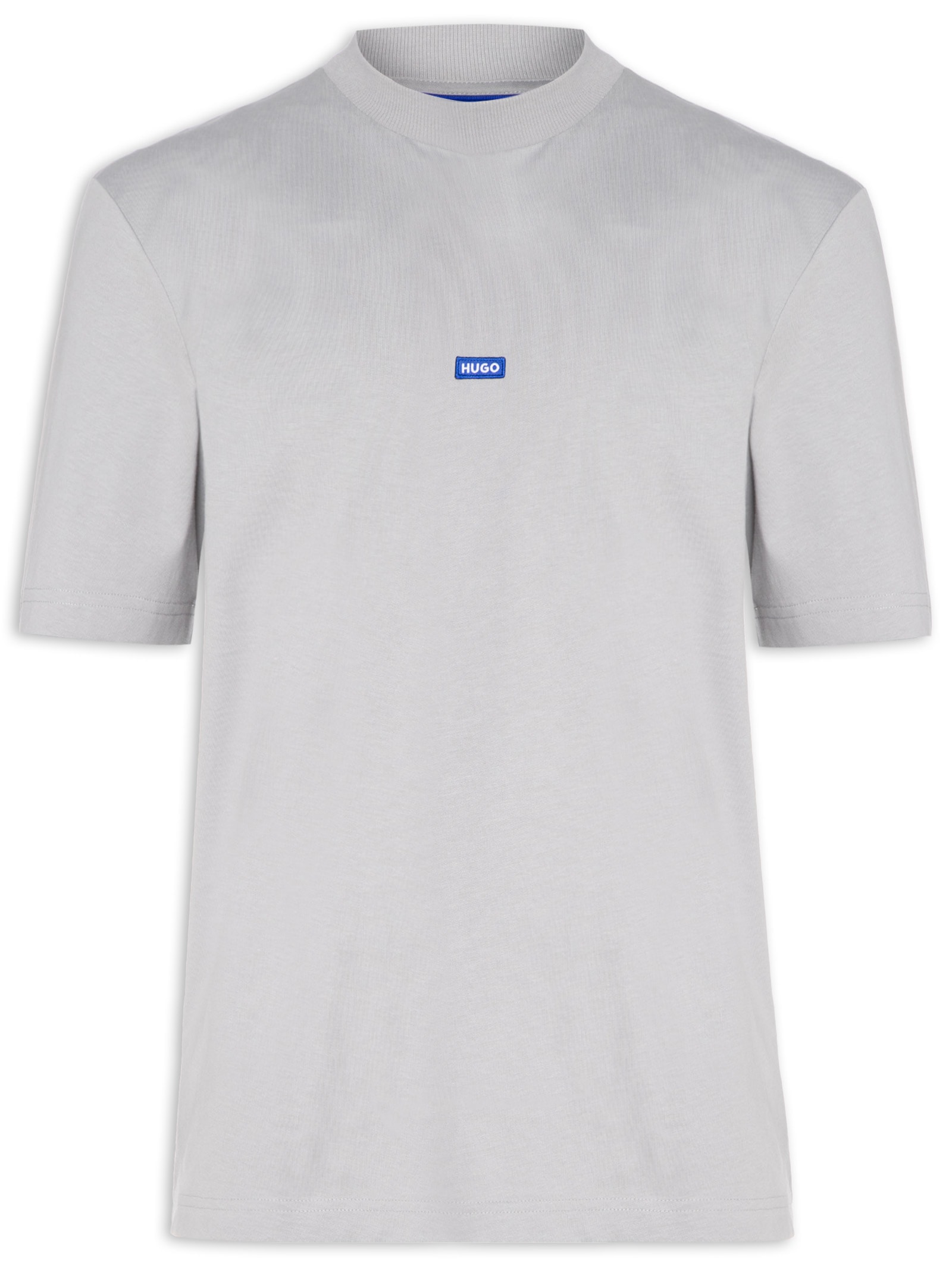 Camiseta Masculina Manga Curta Nieros Cinza Hugo