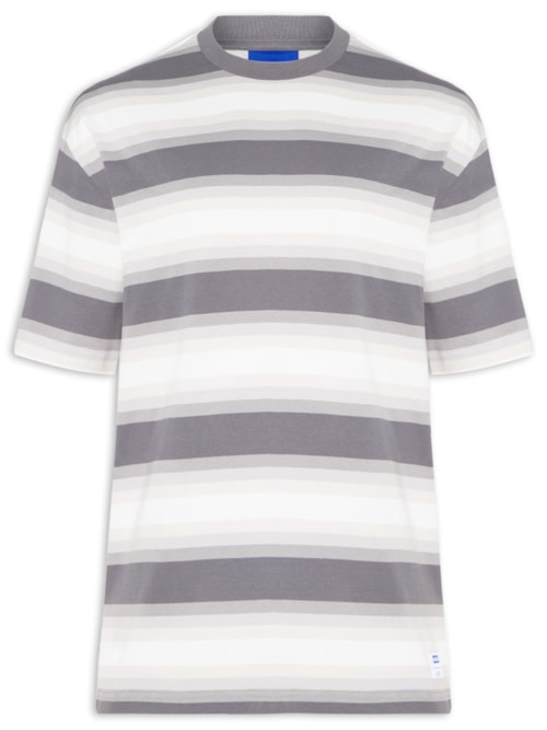 Camiseta Masculina Manga Curta Nisote – Cinza