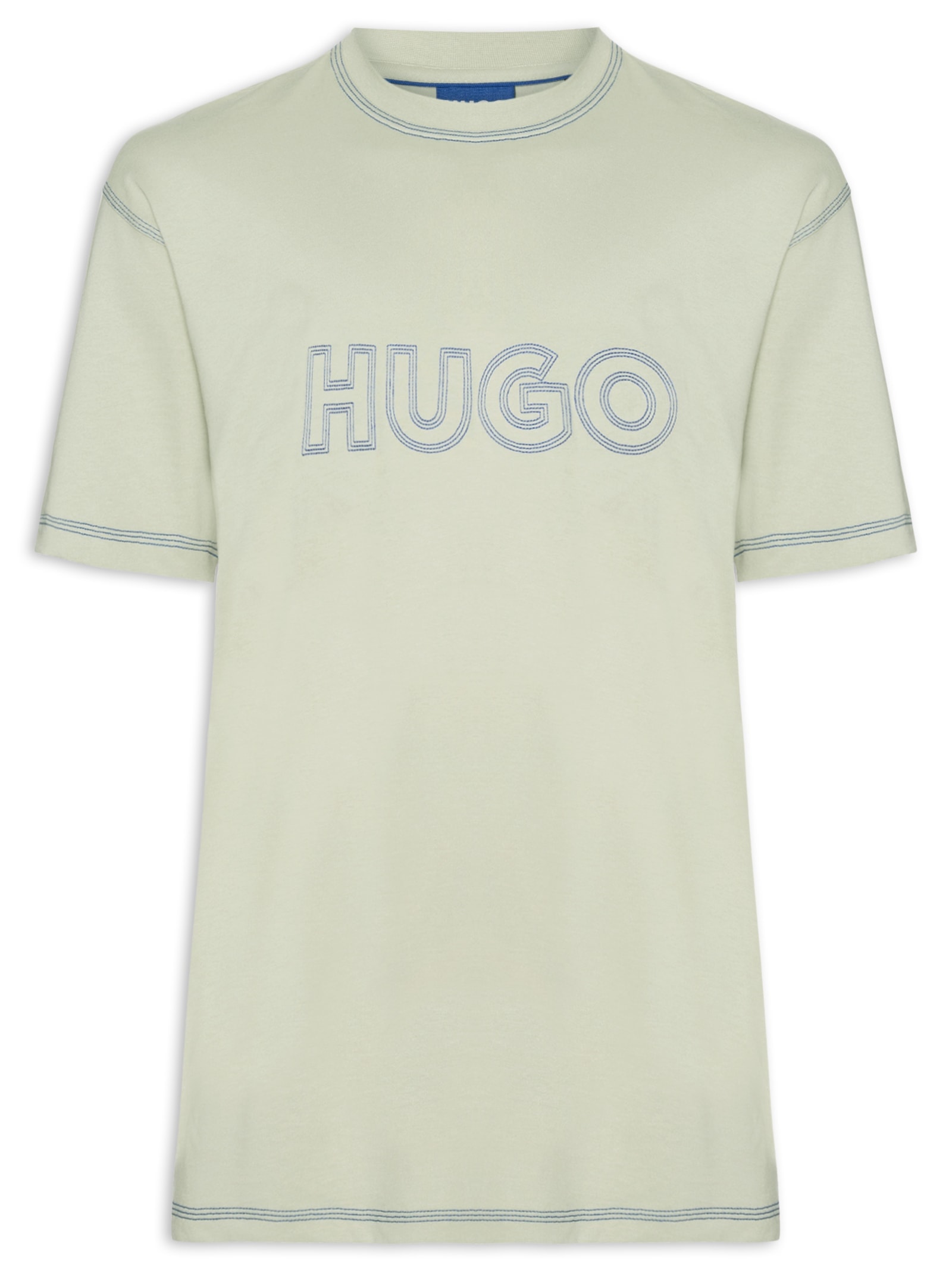 Camiseta Masculina Manga Curta Nitlogo Verde Hugo